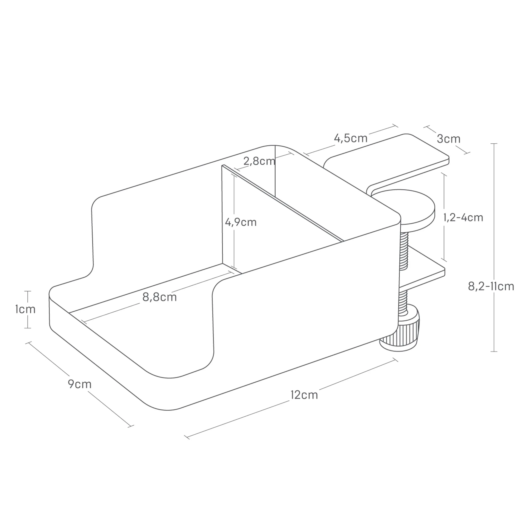 Tableside Smartphone & Cup Holder