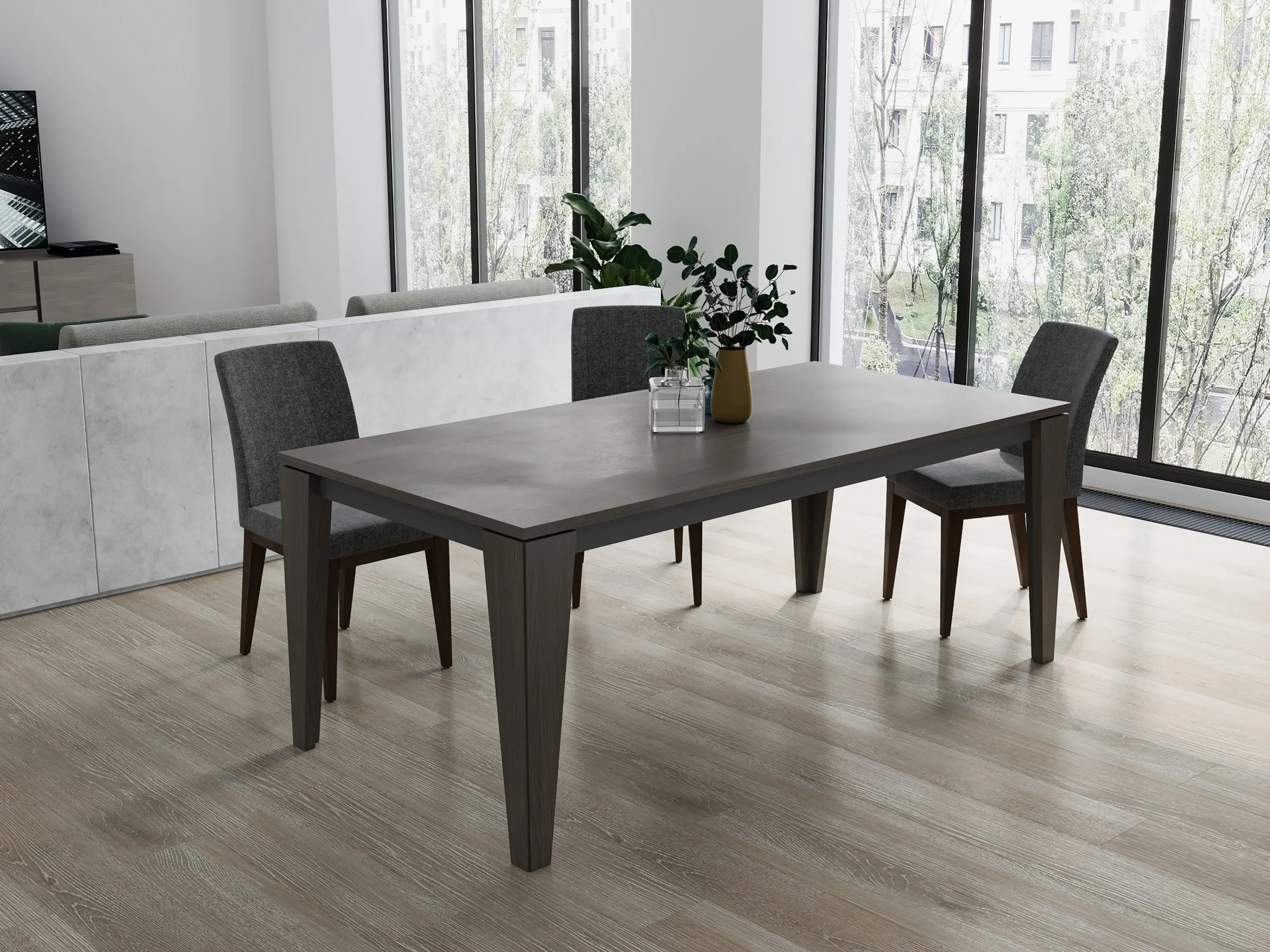 Terra Extendable Wood Table