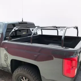 Truck Bed Rack for RTT, Adjustable, 51" Length, Steel, Black