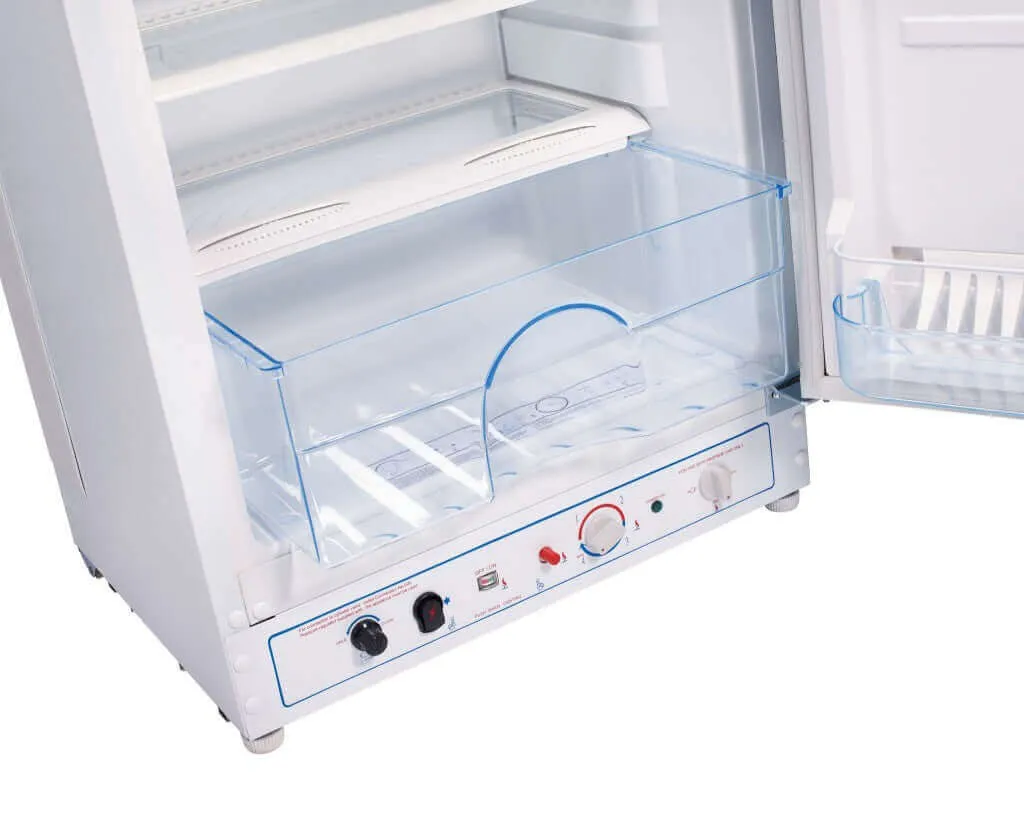 Unique 8 cu. ft. Propane Fridge with Freezer