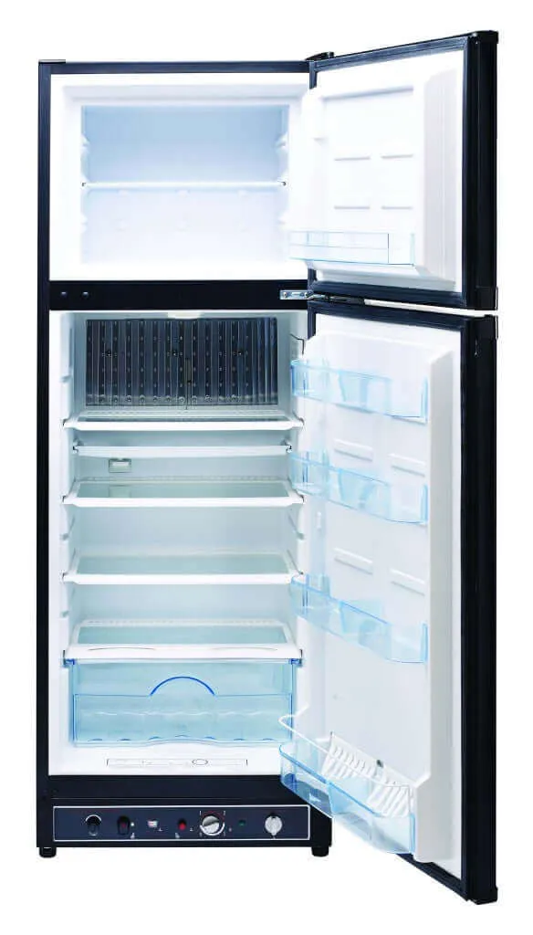 Unique 8 cu. ft. Propane Fridge with Freezer