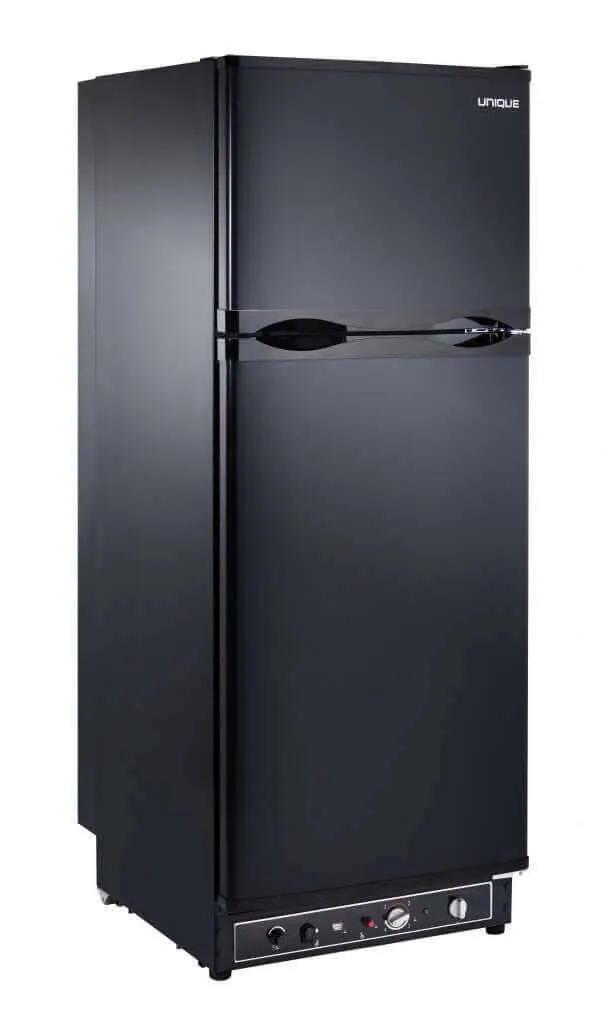 Unique 8 cu. ft. Propane Fridge with Freezer