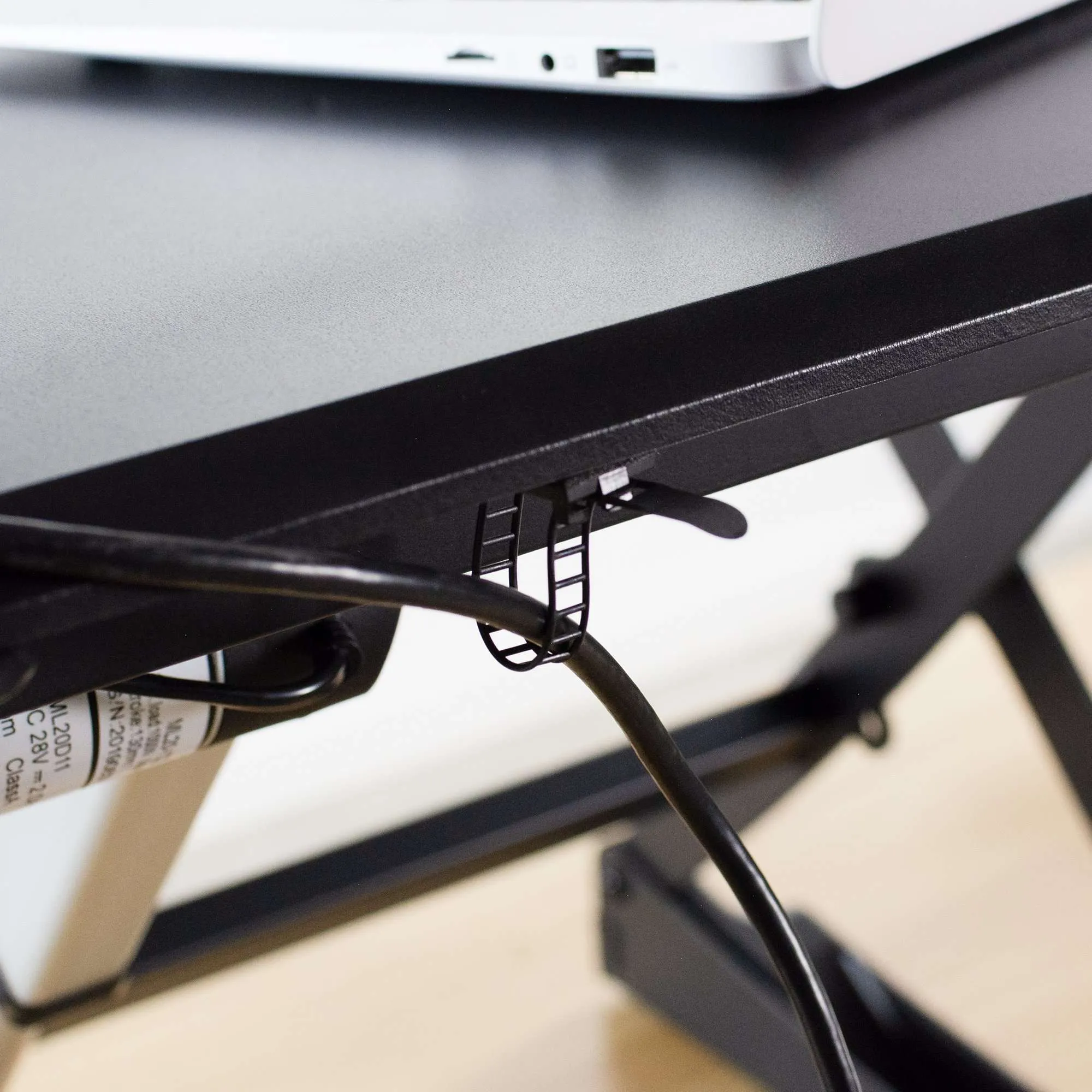 VIVO Black 36” Electric Desk Riser, DESK-V000ZE