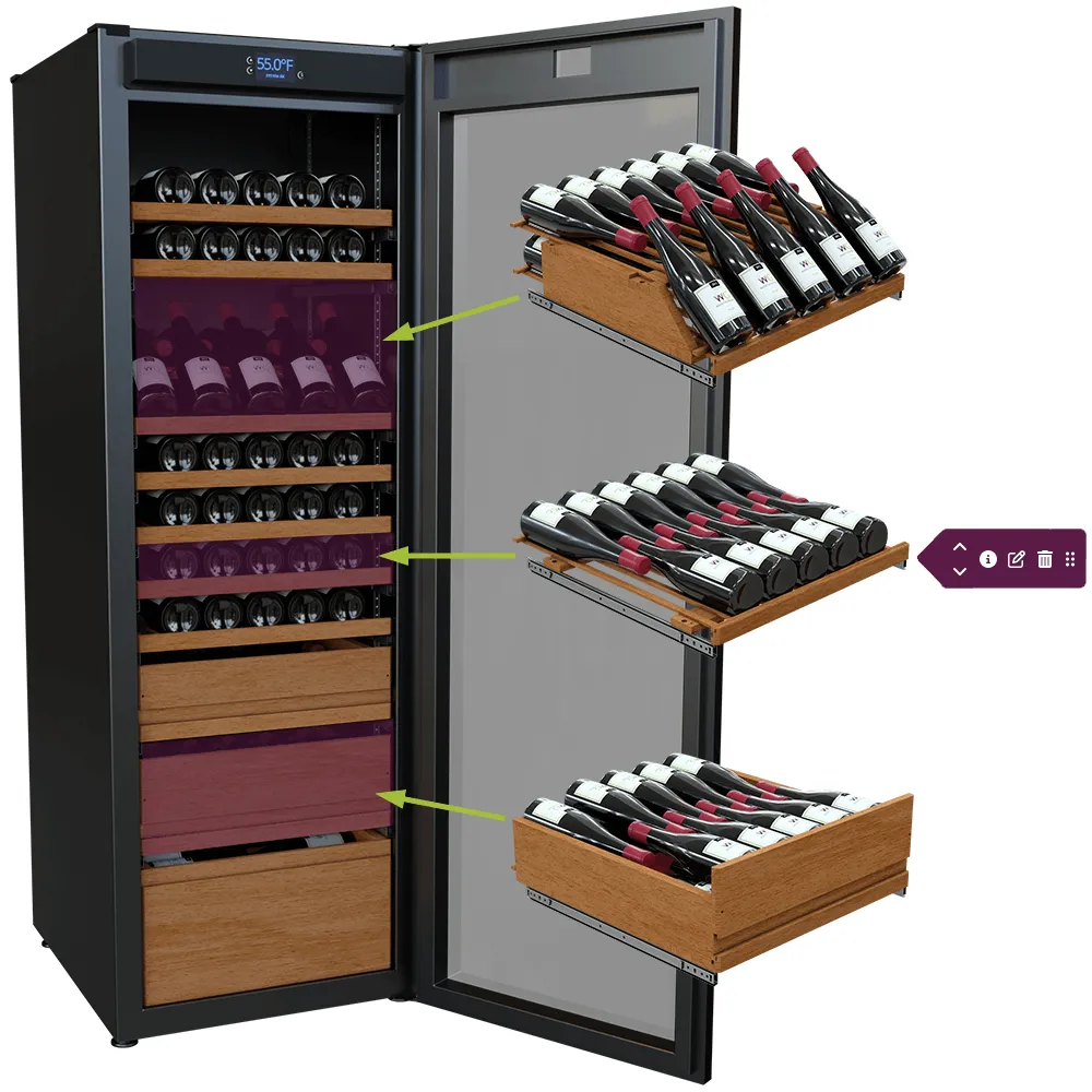 Wine Guardian Luxury Aficionado Style Multi Zone Wine Coolers